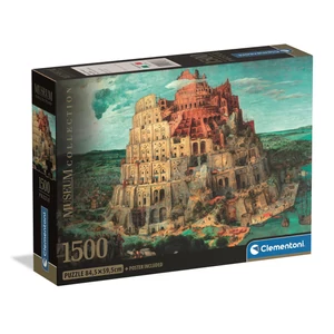 Clementoni 31738 - Museum Collection - Babel Tower - 1500 db-os Compact puzzle