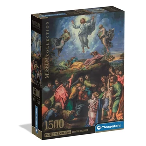 Clementoni 31739 - Museum Collection - Raphael Transfiguration - 1500 db-os Compact puzzle