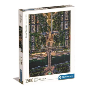 Clementoni 31708 - High Quality Collection - Átrepülni Párizs felett - 1500 db-os puzzle 