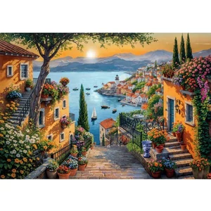 Clementoni 31726 - High Quality Collection - Steps To Harbor - 1500 db-os puzzle