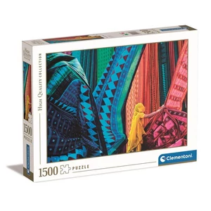 Clementoni 31706 - High Quality Collection - Színes szövetek - 1500 db-os puzzle 
