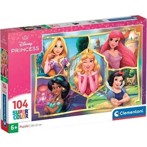 Clementoni 25057 - Disney Princess - 104 db-os puzzle - Puzzle 101-160 db