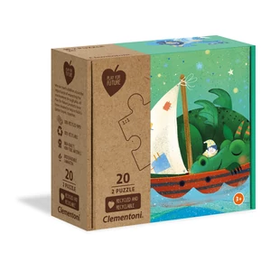 Clementoni 24770 - Édes álom - 2 x 20 db-os puzzle - Play for future