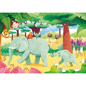 Clementoni 24771 - Együtt - 2 x 20 db-os puzzle - Play for future