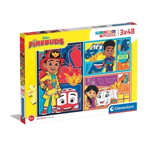 Clementoni 25283 - Disney - A mentőosztag - 3 x 48 db-os Szuper Színes puzzle