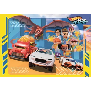 Clementoni 30 db-os Szuper Színes puzzle - Hot Wheels (20284)