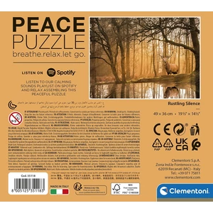 Clementoni 35118 - Peace puzzle - Rustling Silence - 500 db-os puzzle