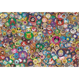 Clementoni 39830 - A lehetetlen puzzle - Disney - 1000 db-os puzzle 