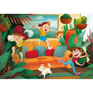 Clementoni 25253 - Fantázia világ - 3 x 48 db-os Play for future puzzle