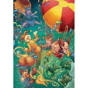 Clementoni 25264 - A cirkusz - 3 x 48 db-os Szuper színes puzzle