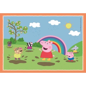 Clementoni 21516 Peppa Malac - 4 az 1-ben puzzle (12,16,20,24 db-os ...