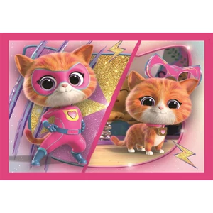 Clementoni 21531 - Super Kitties - 4 az 1-ben puzzle (12