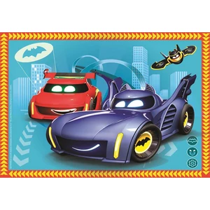 Clementoni 21529 - Batmobil -  4 az 1-ben puzzle (20,60,100,180 db-os)