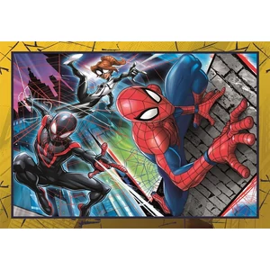 Clementoni 4 az 1-ben puzzle (12,16,20 24  db-os) - Marvel Pókember (21515)
