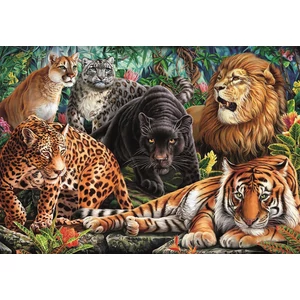 Clementoni 35126 - High Quality Collection - Vadmacskák - 500 db-os puzzle