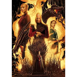 Clementoni 35548 - Game of Thrones - House of the dragon - 500 db-os Compact puzzle