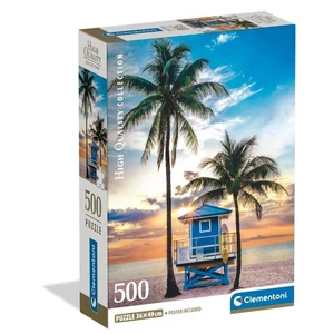 Clementoni 35574 - High Quality Collection - Miami Beach - 500 db-os Compact puzzle