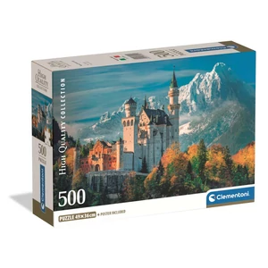 Clementoni 35589 - High Quality Collection - Neuschwanstein Castle - 500 db-os Compact puzzle