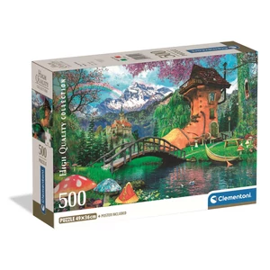 Clementoni 35596 - High Quality Collection - The Old Shoe House - 500 db-os Compact puzzle