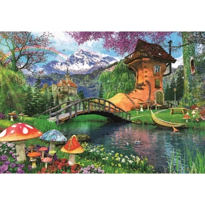 Clementoni 35596 - High Quality Collection - The Old Shoe House - 500 db-os Compact puzzle