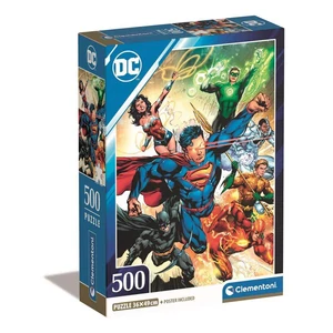 Clementoni 35531 - High Quality Collection - DC comics - 500 db-os Compact puzzle