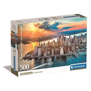 Clementoni 35543 - High Quality Collection - New York - 500 db-os Compact puzzle