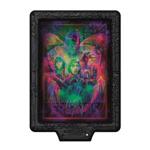 Clementoni 35155 - Stranger Things - Upside Down RGB LED világítással - 520 db-os puzzle kerettel