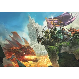 Clementoni 35562 Cube - Dungeon and  Dragons - 500 db-os puzzle