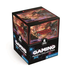 Clementoni 35561 Cube - Dungeon and  Dragons - A sárkány csata - 500 db-os puzzle