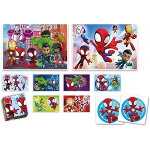 Clementoni 18295 - Spidey és barátai - Edukit 4 az 1-ben játékgyűjtemény