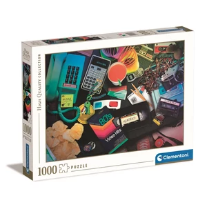 Clementoni 1000 db-os puzzle - High Quality Collection - Nosztalgikus 1980-as évek (39649)