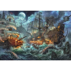 Clementoni 36530 - Pirates Battle - 6000 db-os puzzle