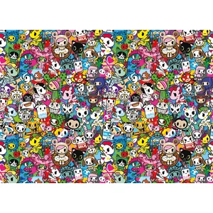 Clementoni 39555 - Tokidoki  1000 db-os Lehetetlen puzzle