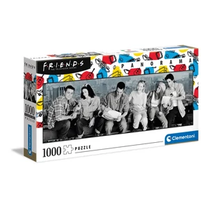 Clementoni 39588 - Panoráma puzzle - Jóbarátok - 1000 db-os puzzle