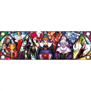 Clementoni 39516 - Disney gonoszai- 1000 db-os panoráma puzzle