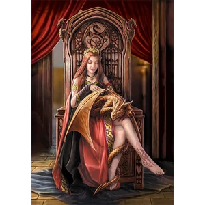 Clementoni 39716 - Anne Stokes Collection - Örök barátság - 1000 db-os puzzle