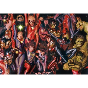 Clementoni 39675 - Marvel - Avengers - Bosszúállók - 1000 db-os puzzle bőröndben
