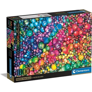 Clementoni 39780 - Színes gyöngyök - 1000 db-os ColorBoom Collection puzzle