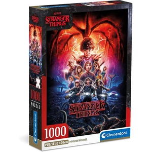 Clementoni 39713 - Stranger Things 2 - 1000 db-os Compact puzzle