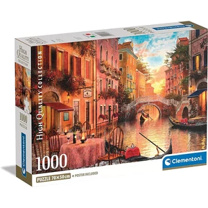 Clementoni 39774 - Velence - 1000 db-os Compact puzzle