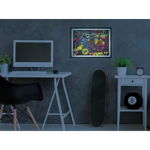 Clementoni 104 db-os Fluoreszkáló puzzle - Batman (27175)