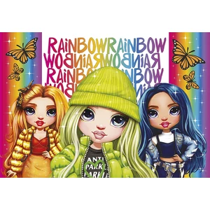 Clementoni 20342 - Rainbow High - 104 db-os Szuper Színes Ragyogó puzzle