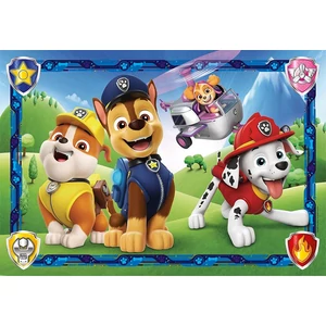 Clementoni 104 db-os Szuper Színes puzzle - Mancs őrjárat - Vidám hősök (27177)