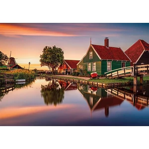 Clementoni 1500 db-os puzzle - Zaanse Schans, Hollandia (31696)