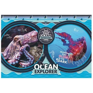 Clementoni 29205 - National Geographic Kids - Óceán expedíció - 180 db-os puzzle