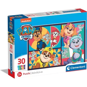 Clementoni 30 db-os Szuper Színes puzzle - Mancs őrjárat (20275)