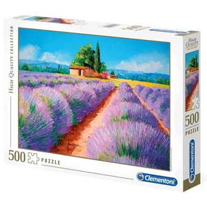 Clementoni 35073 - Levendula mező - 500 db-os puzzle