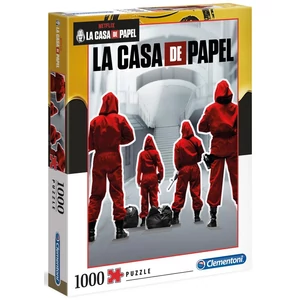 Clementoni 39532 -  A nagy pénzrablás - Money Heist - 1000 db-os puzzle