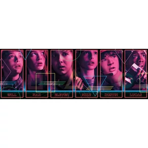 Clementoni 39548 - Panoráma puzzle - Stranger Things - 1000 db-os puzzle