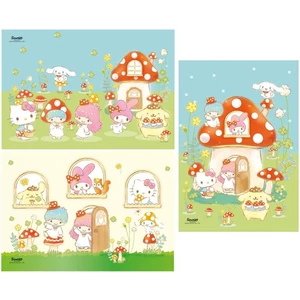 Clementoni 25246 - Hello Kitty - 3 x 48 db-os Szuper Színes puzzle